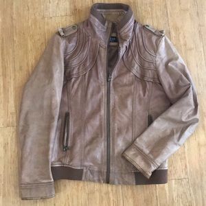 Guess Genuine Leather Jacket
